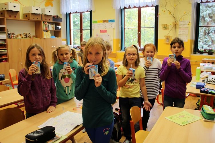 PROJEKT MLÉKO DO ŠKOL i do té naší