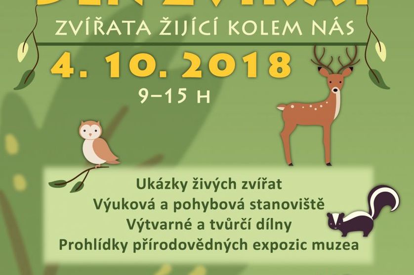 Den zvířat ve vlastivědném muzeu