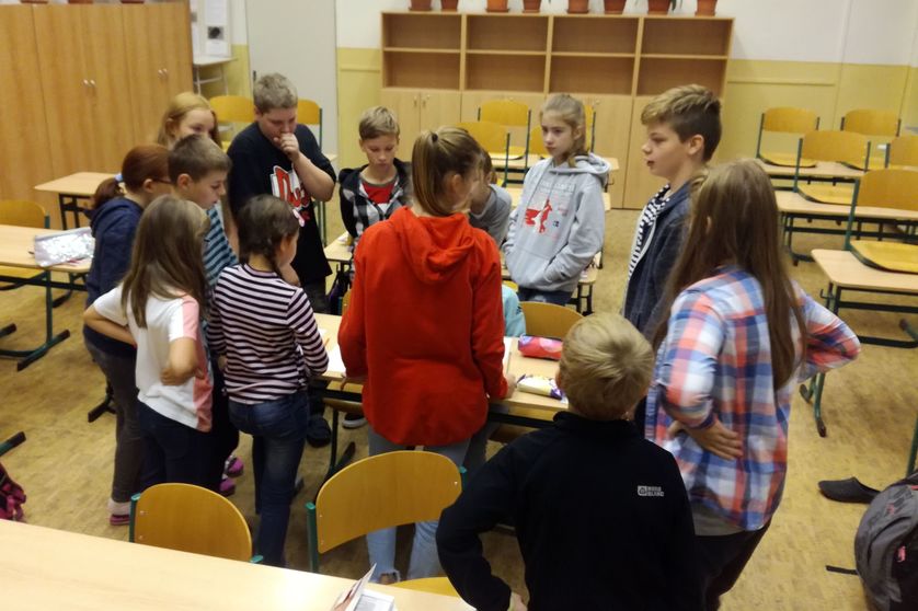 Schůzka Žákovské samosprávy