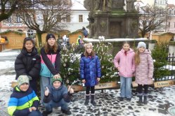 Zdobení vánočního stromku