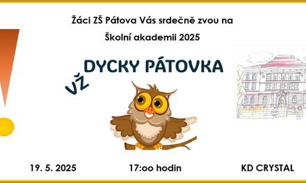Školní akademie 2025: VŽDYCKY PÁTOVKA