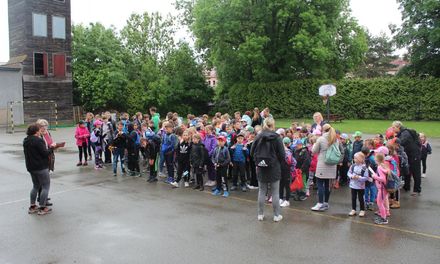 Sportovní den žáků I. stupně trochu netradičně