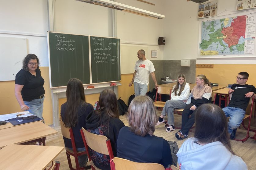 Beseda s pracovníky Probační a mediační služby ČR