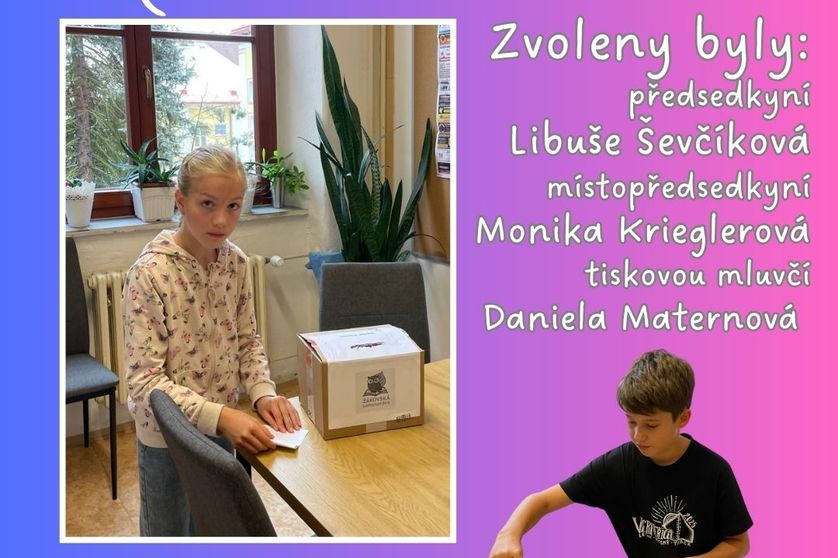 Žákovská samospráva zvolila nové vedení