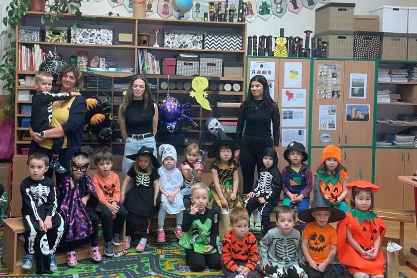 Halloween aneb naše strašidelná škola Pátovka! BOOOO!