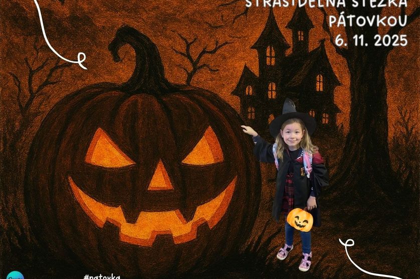 Strašidelná stezka školou