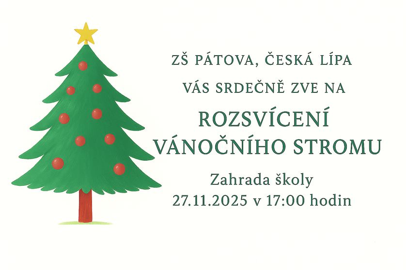 Rozsvícení vánočního stromu na Pátovce