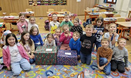 Děti ze 2. B pomáhají s radostí