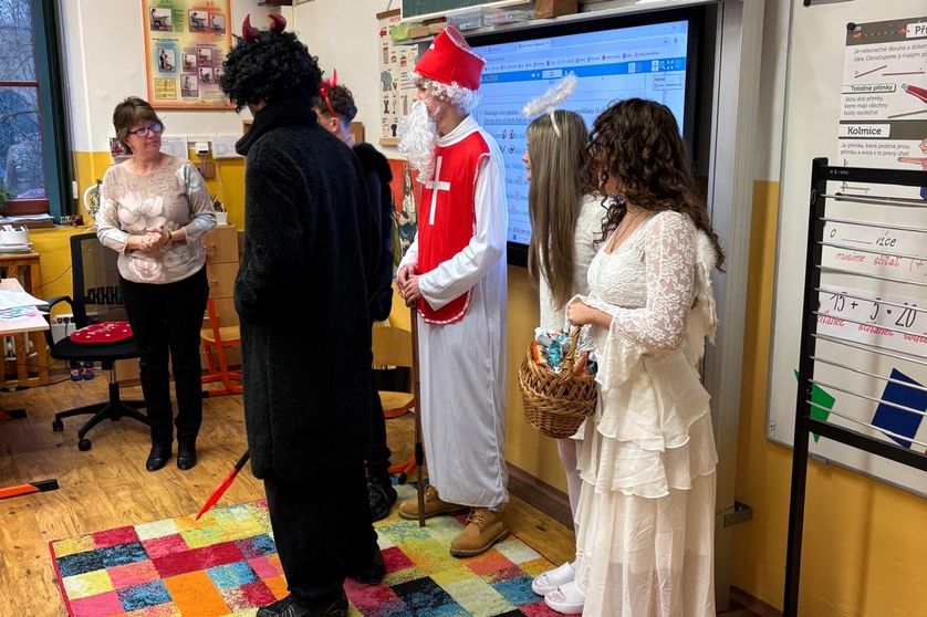 Mikulášská nadílka rozzářila Pátovku