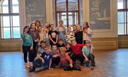 Kouzelný výlet čtvrťáků na děčínský zámek