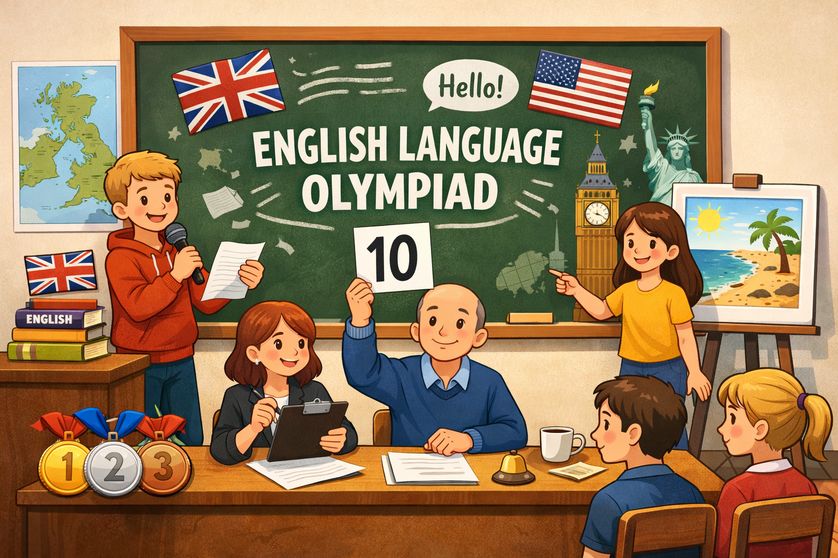 Školní kolo olympiády v anglickém jazyce 
