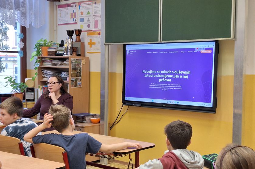 Páťáci o závislostech otevřeně a prakticky