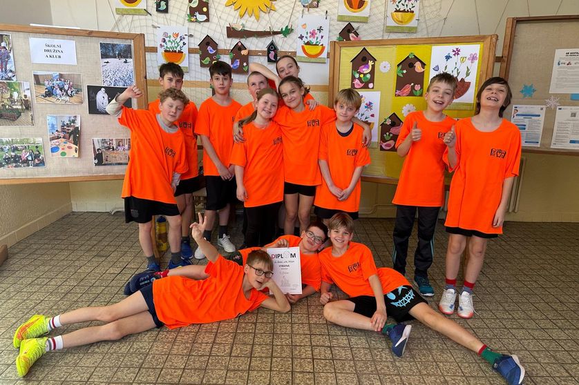 Okresní kolo ve vybíjené