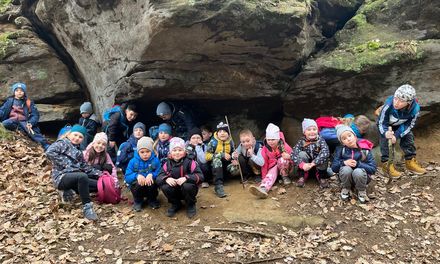 Výlet prvňáčků do CHKO Peklo