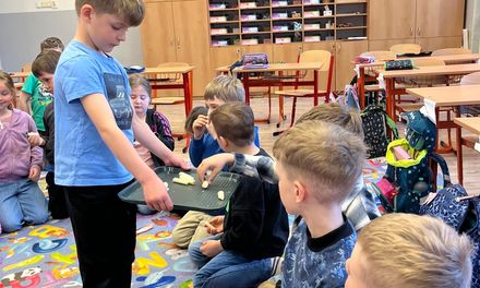 Prvňáci ochutnávali sýry 