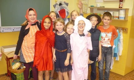 Červená Karkulka v anglickém znění