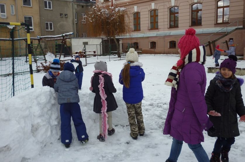 Zima ve školní družině