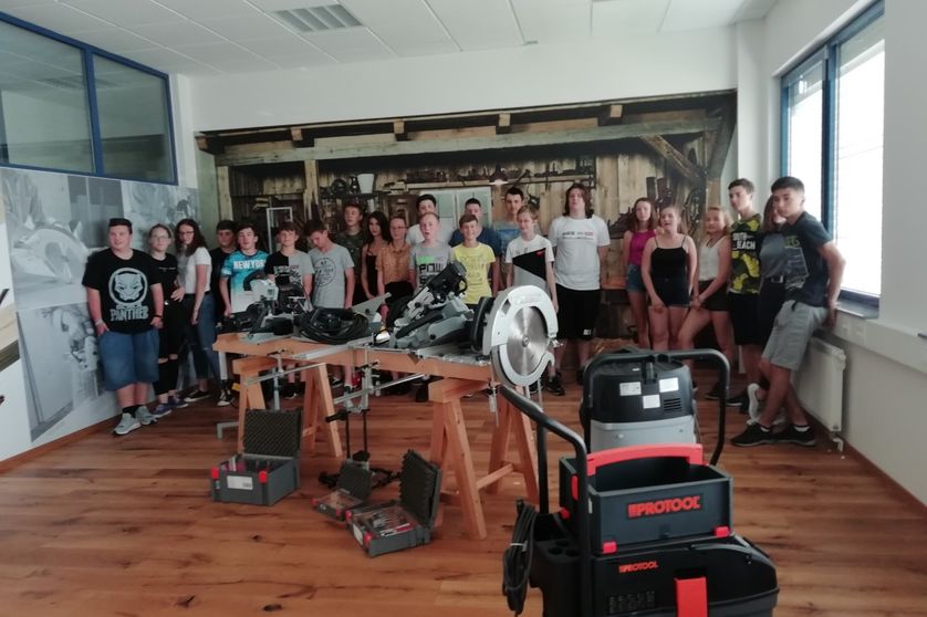 Workshop osmáků ve Festoolu