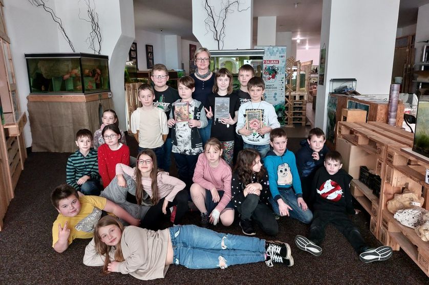 Třeťáci v akváriu